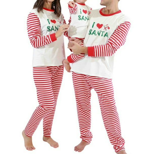 Details about Family Matching Christmas Santa Pyjamas Striped Pjs Set Kids Baby Loungewear Details about Family Matching Christmas Santa Pyjamas Striped Pjs Set Kids Baby Loungewear